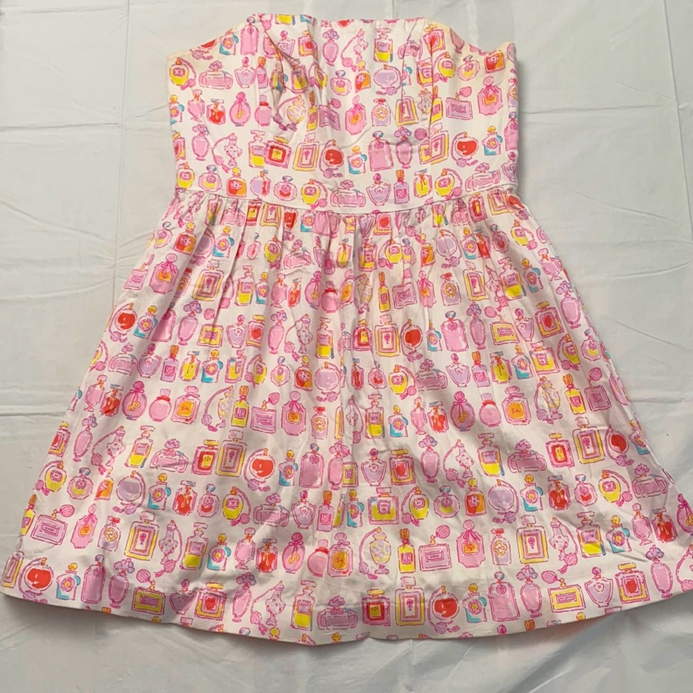 Lilly Pulitzer Strapless Midi Dress 14
